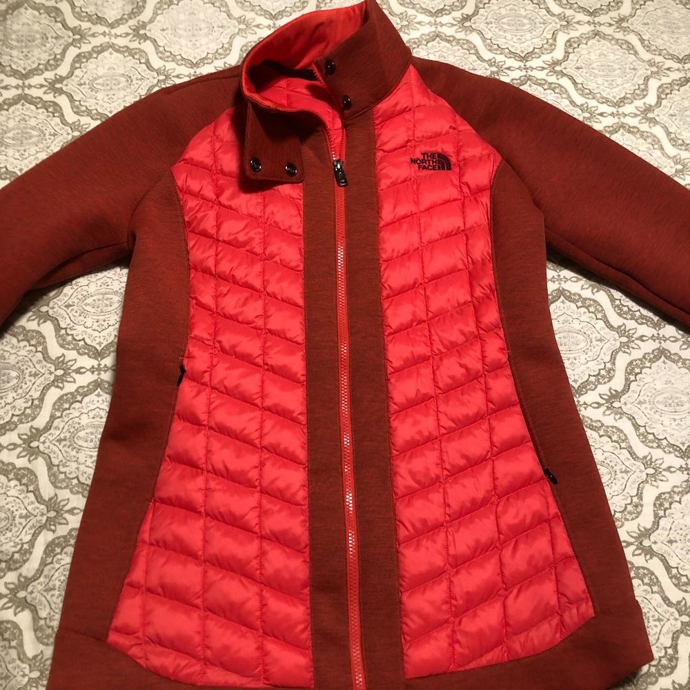 The North Face Quilted Long Jacket NWOT